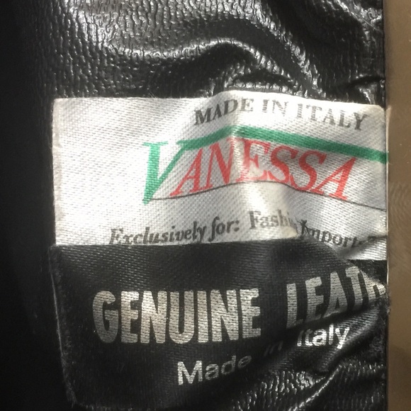 Vintage Vanessa Genuine Leather Suede Clutch Bag - Picture 2 of 7